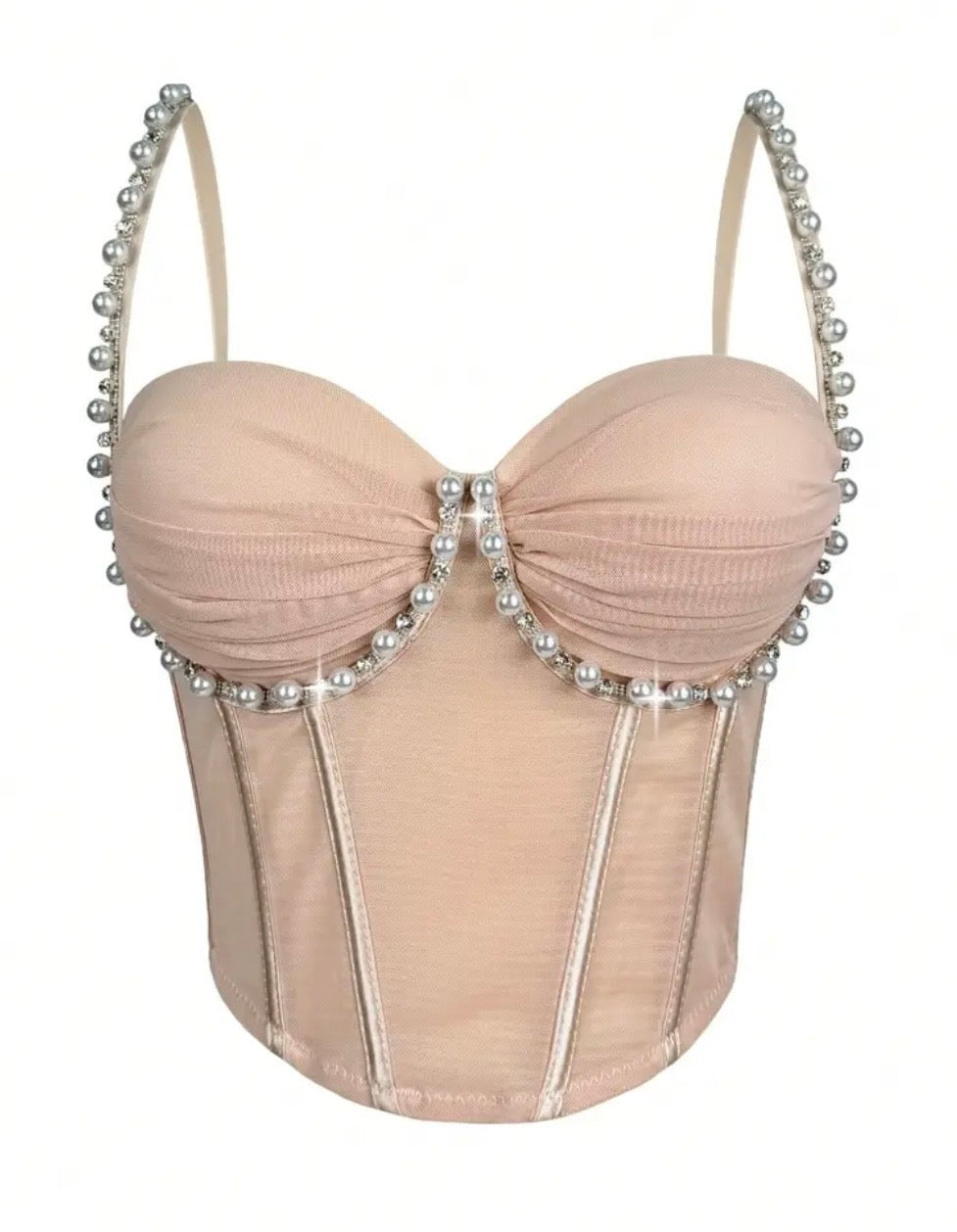 BUSTIER PERLAS