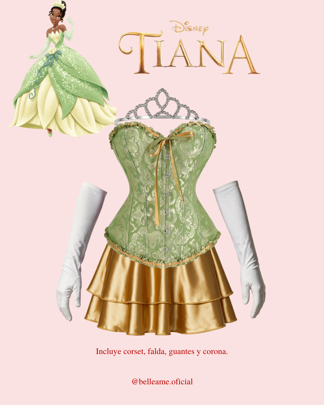 DISFRAZ TIANA