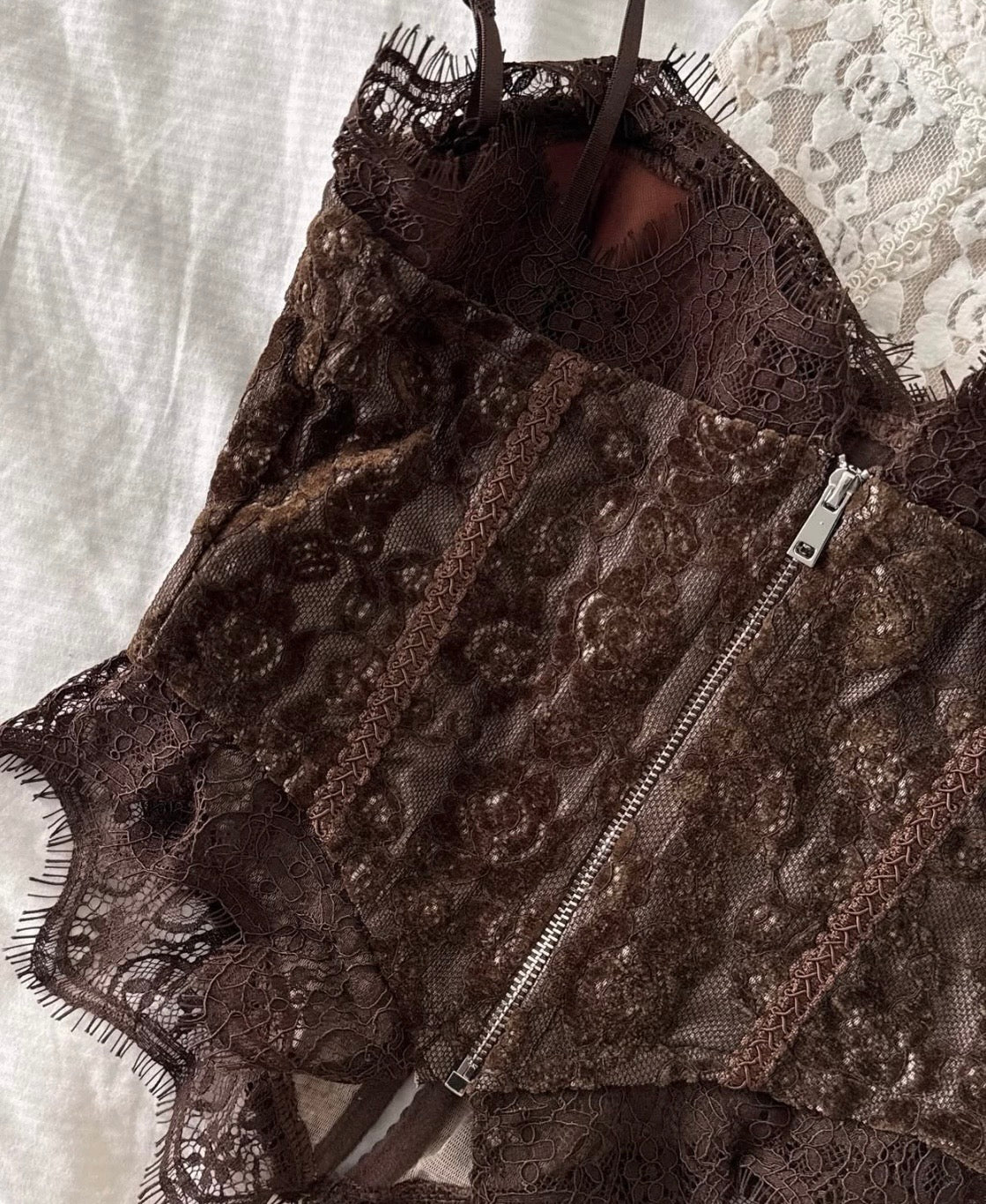 BUSTIER TERCIOPELO