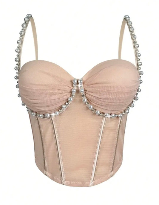 BUSTIER PERLAS