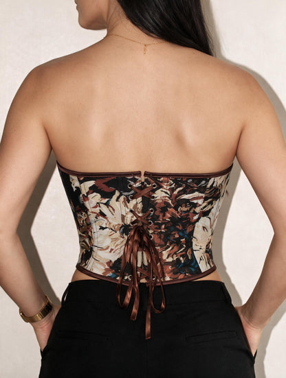 CORSET CORAZÓN GOBELINO